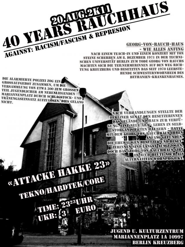 40 Jahre Rauchhaus